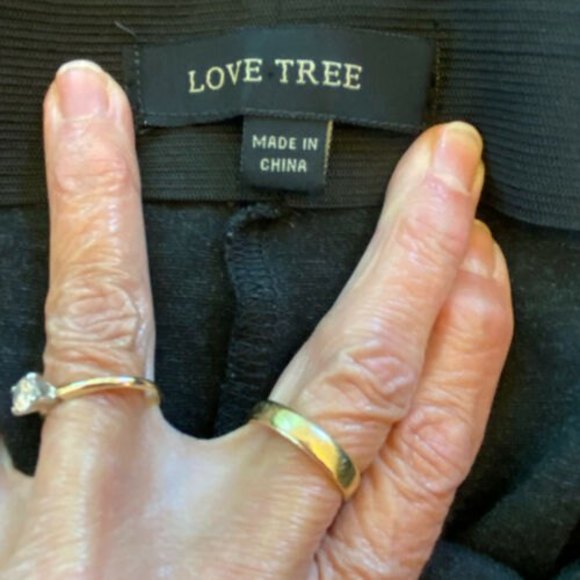 Love Tree Full length leggings women’s black size small - Picture 4 of 7